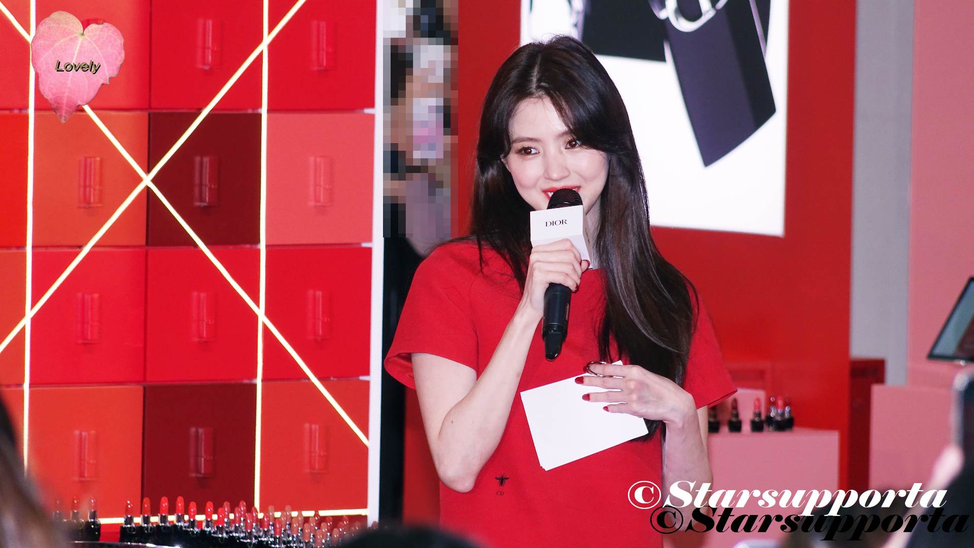 20240112 韓韶禧 한소희 Han So-Hee @ Dior傲姿唇膏期間限定店開幕活動 @ 香港中環國際金融中心商場